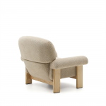 Kave Home Fauteuil Cabana Chenille Beige