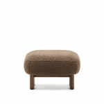 Kave Home Voetenbank Cabana Bouclé Taupe