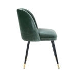 Richmond Stoel Alicia Velvet Jade Groen