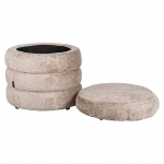 Richmond Poef Adele Sheep Naturel