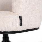Richmond Draaistoel Cheyenne Beige Chenille