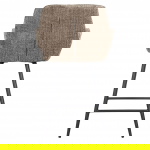 Richmond Barstoel Linsey Stone Chenille