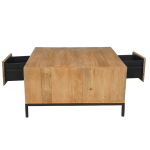 StarFurn Salontafel RichWood Mangohout 80cm