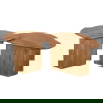 Salontafel Jinte Bruin Set van 2 - Giga Meubel