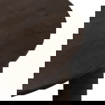 Salontafel Misao Donkerbruin Ø75cm - Giga Meubel