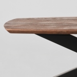 LABEL51 Salontafel Zane Espresso Mangohout 120cm
