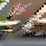 Tuintafel Eden Rond Beige Ø120cm - Giga Meubel