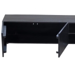 Zwevend Tv-meubel Roman Zwart 200cm - Giga Meubel
