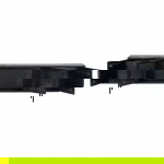 Tv-Meubel Luca Zwart 200cm - Giga Meubel