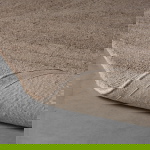 LABEL51 Vloerkleed Blendy Taupe Wol 200x300cm