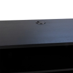 Zwevend Tv-meubel Roman Zwart 200cm - Giga Meubel