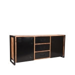 LABEL51 Dressoir Brussels Rough Mangohout 190cm