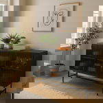 Kare Design Dressoir San Diego Zwart 3-Deurs