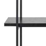 Boekenkast Finn MDF Zwart 172cm - Giga Living