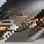 Kare Design Eettafel Authentico Sheeshamhout 140cm