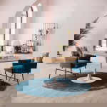 Kare Design Eettafel Invitation Eiken/Wit Ø90cm