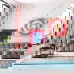 Kare Design Hanglamp Candy Bar Colore 6-Lichts Getrapt