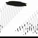 Richmond Hanglamp Oxley Zwart 13-Lichts