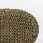 Label51 Poef Army Groen L