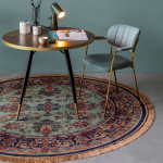 Vloerkleed Raz Ø200cm Groen - Giga Meubel