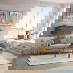 Kare Design Bank Amalfi 2-Zits Crème