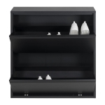 Spinder Design Schoenenkast Billy 2 Zwart