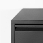 Spinder Design Schoenenkast Billy 2 Zwart