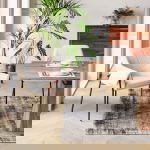 Kare Design Eetkamerstoel Bess Beige Flitter