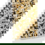 Kare Design Wanddecoratie Gold Flower 120x120cm