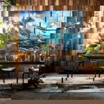 Kare Design Glasschilderij Triptychon Wave 240x160cm