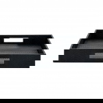 Richmond Dienblad Blane Zwart Croco Set van 2