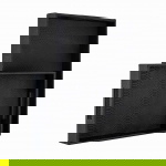 Richmond Dienblad Blane Zwart Croco Set van 2