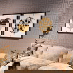 Richmond Wanddecoratie Moon 73x73cm