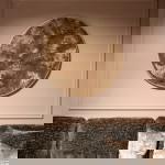 Richmond Wanddecoratie Bloom Goud Ø110cm