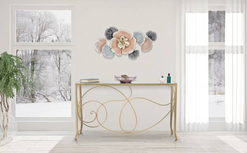 Mauro Ferretti Sidetable Art Goud 140cm