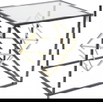 Kare Design Bijzettafel Prisma 45x45cm
