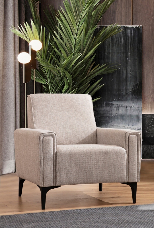 Fauteuil Horizon Lichtbruin