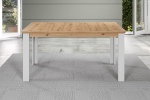 Eettafel Landside MDF Naturel/Lichtgrijs 160cm