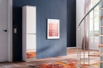 Kledingkast Mirror 2-Deurs Wit 37x191cm