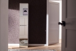 Kledingkast Mirror 2-Deurs Wit 37x191cm