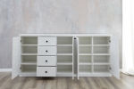 Dressoir Brandson Baxter Wit 195cm