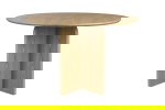 Eettafel Laurent Naturel Ø120cm - Giga Meubel