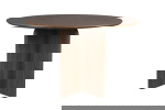 Eettafel Laurent Walnoot Ø120cm - Giga Meubel