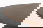 Eettafel Laurent Walnoot Ø120cm - Giga Meubel