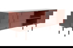 Dressoir Davis Rood 105cm - Giga Meubel
