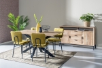 Livingfurn Eettafel Oslo Spinpoot Acacia 220 cm