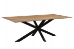 Livingfurn Eettafel Oslo Acacia Spinpoot 200cm