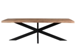 Livingfurn Eettafel Nairobi Boomstam Spinpoot 200 cm