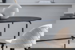 Fjôrd Eettafel Skate Ovaal Zwart Fineer