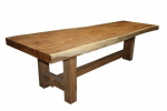 HSM Collection Eettafel Heavy Suar Naturel 220cm